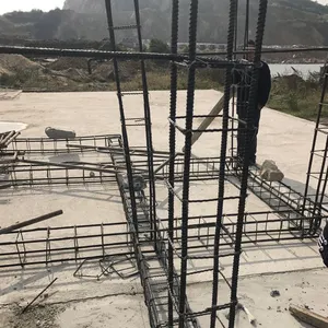 Peso leve fibra de vidro frp rebar para onda parede construção gfrp reforçando bar