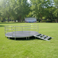 Table de DJ portable en aluminium de haute qualité, pliable, mobile, pour bar de nuit et événements