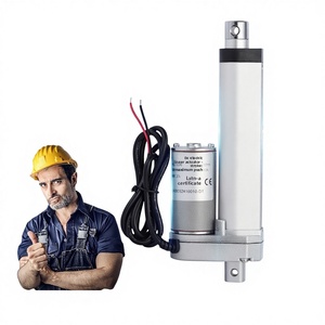 Motore elettrico a spinta CC con spazzole 12V-48V, cilindro telescopico per sollevamento cassonetti e spazzatrici - Product Image 1