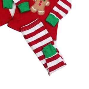 La migliore vendita di Nuovo modo dei bambini dei vestiti Del Capretto Di Natale gingerbread pigiami ragazzi e le <span class=keywords><strong>ragazze</strong></span> - Product Image 5