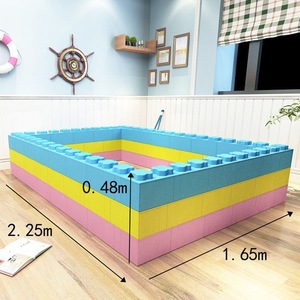 Parque Infantil Grande para Niños, Bloques <span class=keywords><strong>de</strong></span> Construcción <span class=keywords><strong>de</strong></span> Espuma EPP, <span class=keywords><strong>Castillo</strong></span> <span class=keywords><strong>de</strong></span> Plástico Suave, Varios Modelos Divertidos - Product Image 6