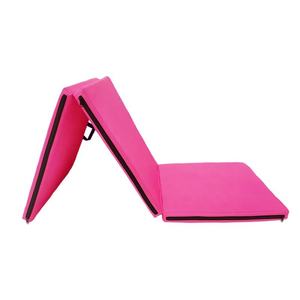 Tapis de fitness pliable léger en PVC de haute qualité pour femmes, garnissage en coton perlé, résistant à l'usure, logo personnalisable, 4/5 mm - Product Image 3