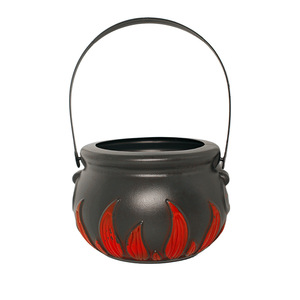 JUXINDA Halloween Witch Light up Jack O Lantern con manico per bambini Outdoor decorazione interna dolcetto O regalo per feste - Product Image 3
