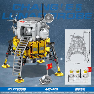 Runnjoy Hot Sale UKBOO 664PCS Start City Space Shuttle Lade-und Transport zentrum Bausteine Set Creative Rocket - Product Image 5