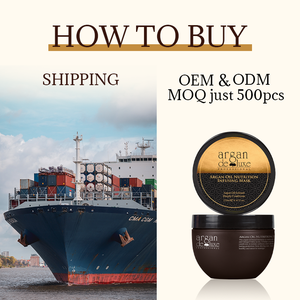 ลาร์แกนเดอลุกซ์สีเหลืองเอาอกเอาใจมาส์กสีเงิน250มล. สินค้าดูแลเส้นผมออร์แกนิกสั่งทำได้ - Product Image 4