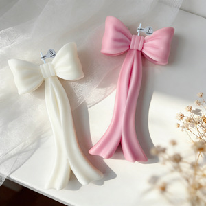 Bougie parfumée artistique en forme de bouquet de sacs à main, avec mèche à combustion uniforme, parfum floral frais, pour cadeau de mariage - Product Image 5