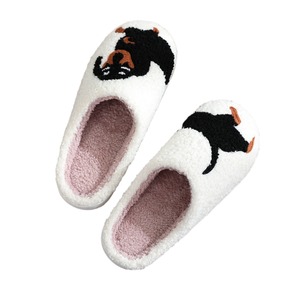 Teckel <span class=keywords><strong>chien</strong></span> Boutique dessin animé coton intérieur pantoufles en peluche moelleux confortable coton fourrure maison pantoufles <span class=keywords><strong>pour</strong></span> femmes - Product Image 5