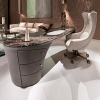 Bureau de luxe en marbre naturel pour la direction et les directeurs généraux Meubles pour le salon
