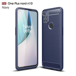 Venta caliente de fibra de la cubierta del teléfono celular a prueba de golpes a prueba móvil de TPU caso para <span class=keywords><strong>Oneplus</strong></span> <span class=keywords><strong>Nord</strong></span> <span class=keywords><strong>N10</strong></span> - Product Image 3