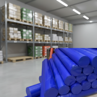 Rouleau de bâche PE de 150g, qualité Corée du Sud, pour machine, 2m x 100m