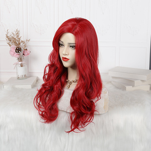 Peluca <span class=keywords><strong>de</strong></span> Cosplay <span class=keywords><strong>de</strong></span> <span class=keywords><strong>Ariel</strong></span> <span class=keywords><strong>de</strong></span> <span class=keywords><strong>Color</strong></span> Rojo <span class=keywords><strong>de</strong></span> Ainizi <span class=keywords><strong>de</strong></span> <span class=keywords><strong>la</strong></span> <span class=keywords><strong>Sirenita</strong></span> para Halloween - Product Image 3