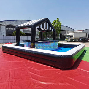 Bar inflable de PVC para piscina, tipo pub, con asientos para fiestas y eventos al aire libre. - Product Image 3
