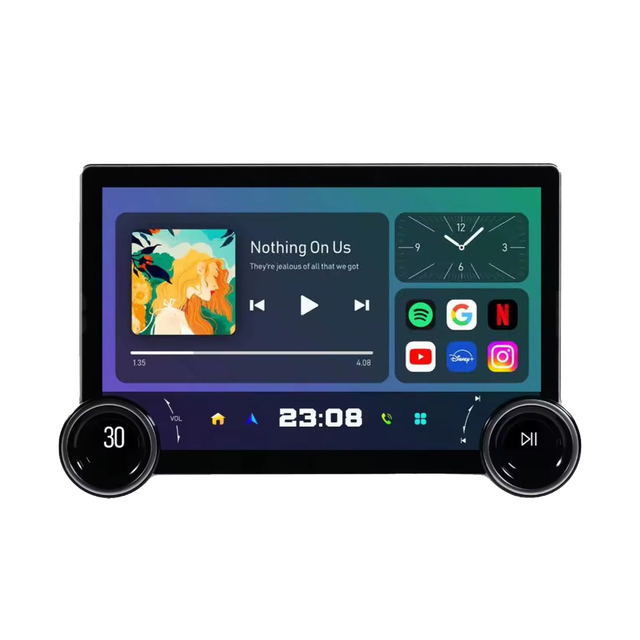 Car GPS Navigation System with DSP Mirror Link FM Transmitter Android 13 2/32 4/32 Touch Screen