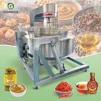 Mélangeur Commercial Automatique 400 Litres à Gaz, Petit Agitateur Intelligent pour la Préparation de Caramel et d'Épices