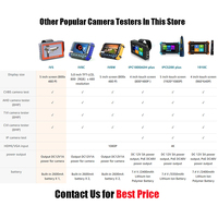 ET-IV5 Probador de Cámaras IP 4 en 1 de 5 Pulgadas y 8MP AHD TVI CVI CVBS, Portátil, con Pantalla TFT LCD, Iluminación LED y Batería de 2600mAh para Seguridad