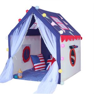 Tente de jeu pour enfants en maille ventilée, intérieure et extérieure, adorable maison de jeu pour garçon et fille - Product Image 1
