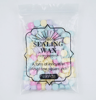 Vente en gros fabricant : Granulés de cire à cacheter octogonaux, modernes, multicolores, 35g, 100 pièces, pour peinture à la cire, petites nouveautés pour fêtes