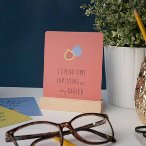 ชุดการ์ดยืนยันคำพูดสร้างแรงบันดาลใจสำหรับครูเพื่อส่งเสริมการเติบโตพร้อมผู้ถือบัตรเพื่อแสดง - Product Image 4