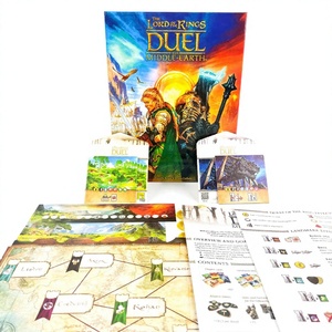Zhongzhou Seigneur des Anneaux Duel pour la Terre du Milieu Jeu de société éducatif en carton Édition de commerce extérieur transfrontalier Bilingue - Product Image 1