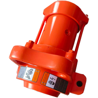 Moteur vibrant industriel HOT pour silo de criblage minier, anti-blocage, avec support de montage anti-surcharge