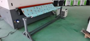 เครื่องตัดเลเซอร์ CO2 ปี 1812 สำหรับสิ่งทอ เสื้อผ้า และโลหะ พร้อมระบบป้อนอัตโนมัติ ความแม่นยำสูง รองรับ AI/BMP - Product Image 2