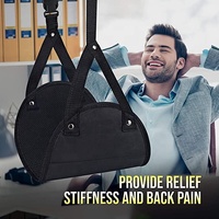 Repose-pied en mousse à mémoire de forme pour voyage en avion Portable, pour hamac ergonomique et réglable au pied et au talon