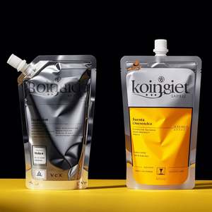 Bolsas con Boquilla de PET/PE de 250 ml y 500 ml para Envasado de Bebidas como Vodka y Cerveza, con Boquilla de Compresión a Prueba de Humedad - Product Image 5