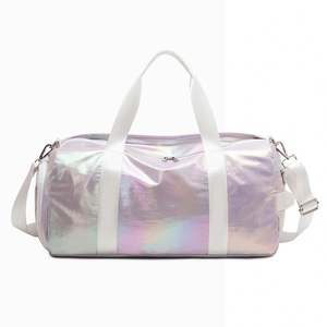 New Gradient Color Travel Bag Women Europe Style Waterproof Folding <b>Luggage</b> Bag Shoulder <b>Strap</b> Gym Bag - Product Image 5