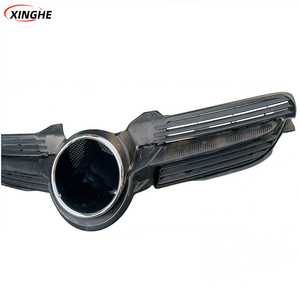 Pour <span class=keywords><strong>Mercedes</strong></span> Benz SLK200, SLK280, SLK300 calandre de pare-chocs avant W171 base en fibre de carbone, calandre d'admission du modèle <span class=keywords><strong>SLK</strong></span> - Product Image 3