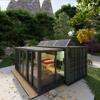 Maison préfabriquée modulaire en acier personnalisable China Magic House, mini-conteneur, certifiée CE, installation rapide, respirante