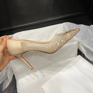 Chaussures pour femmes, Zapatos De Mujer, chaussures de mariée sexy classiques à paillettes, bout pointu, talons hauts de 10 cm, escarpins à talons aiguilles pour femmes - Product Image 2