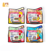 En stock, des milliers de variétés, sachets en Mylar holographiques de 500 mg, 600 mg, 3,5 g, emballage pour bonbons, emballage pour en-cas, sachets de 3,5 g