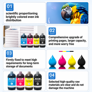 Cartouches d'encre de remplacement CMYK 1000ml S-4670 S-4671 S-4672 S-4673 pour imprimantes Riso Comcolor HC5500 HC5000 HC 5000 5500 - Product Image 5