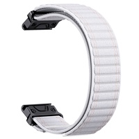 Bracelet en nylon à fermeture auto-agrippante Lionorm Ultra Fit pour montres de sport Garmin Fenix 7 6 5 8 Instinct Forerunner 965 Quick Fit