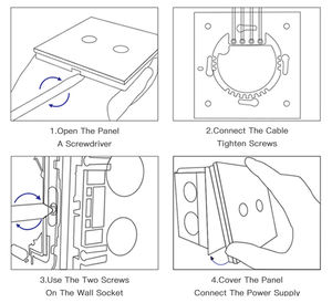 Interruptor de Pared Inteligente <span class=keywords><strong>Wifi</strong></span> Mvava Suministros Eléctricos Productos para Hogar Inteligente Tuya Zigbee Alexa Táctil - Product Image 6