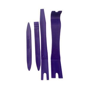 Kit de leviers de démontage en plastique 4 pièces pour panneaux de porte de voiture et garnitures, outil de démontage pour système audio et navigation - Product Image 4