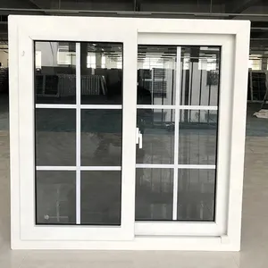 Khung Nhựa Tùy Chỉnh Trực Tiếp Từ Nhà Máy Với Cửa Sổ Pvc Trượt Kính E Thấp Cách Nhiệt Kép