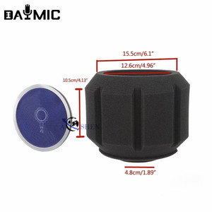 Micrófono de estudio profesional, parabrisas acústico pop, filtro de espuma, pantalla de grabación vocal, reducción de ruido - Product Image 4