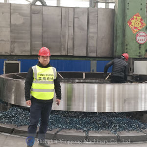 Вращающаяся печь шины кованая сталь кольцо для езды настраиваемый размер для оборудования для производства цемента и извести - Product Image 5