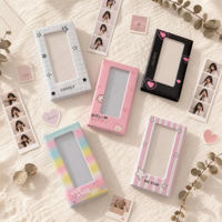 Lerp&4 Cuts Album photo 2*6 pouces pour Kpop, populaire, pour photos de style girly, classeur vertical pour bandes de photos de cabine photo