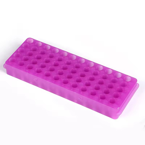 Support de tubes à centrifuger stable et sûr à 60 puits, support de microtubes, support de tubes PCR pas cher pour les produits biopharmaceutiques - Product Image 3