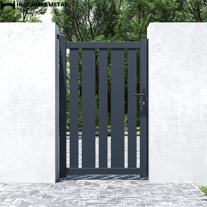 Portail de jardin en aluminium pour extérieur, porte de <span class=keywords><strong>garage</strong></span> moderne en profilé d'aluminium isolé pour villas et maisons extérieures - Product Image 3