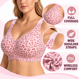 Sujetador Deportivo Inalámbrico ODM OEM para Mujer, Sin Costuras, con Soporte, Tallas S-5XL, 4 Capas <span class=keywords><strong>de</strong></span> Gel, Personalizado, con Tirantes Anchos, <span class=keywords><strong>Copa</strong></span> 3/4 - Product Image 2