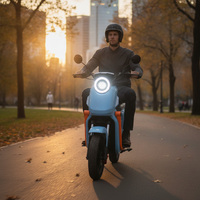 1500W 60V/72V 20Ah Elektrikli Sokak Motosikleti Scooter 14 İnç İki Kişilik Yetişkin Motosikleti 60km/s Maksimum Hızla Ulaşım İçin