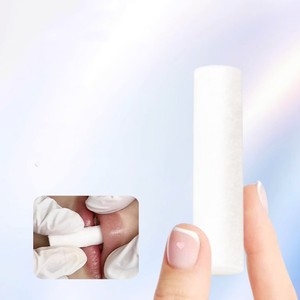 เครื่องมือสักลายริมฝีปากแบบใช้แล้วทิ้งแท่งผ้าพันสำหรับการแต่งหน้าถาวรทำมือสำหรับริมฝีปากคอตตอนริมฝีปาก - Product Image 2