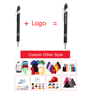 قلم تروجي شخصي قلم للأعمال مع شعار هدية ترويجية من الألومنيوم شعار مخصص محفور بالليزر أقلام شعار - Product Image 3