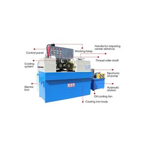 Máquinas Automáticas Hidráulicas para Fabricación de Tuercas y Pernos, Roscado y Soldadura de Pernos de Anclaje - Product Image 4