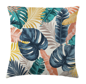 45x45 Custom Luxury Tropical Decorative <strong>Waterproof</strong> Garden Indoor Outdoor Duck Feather Printed Cushion Inserts Throw <strong>Pillow</strong> - Product Image 2