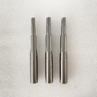 Foret en carbure monobloc à trois étapes, queue droite, trou de refroidissement interne, 2-3 cannelures pour CNC