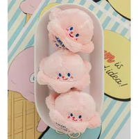 Nouvelle peluche chien et chat renifler caché crème glacée amusant trouver des jouets à mâcher interactifs pour animaux de compagnie cacher la nourriture jouet grinçant